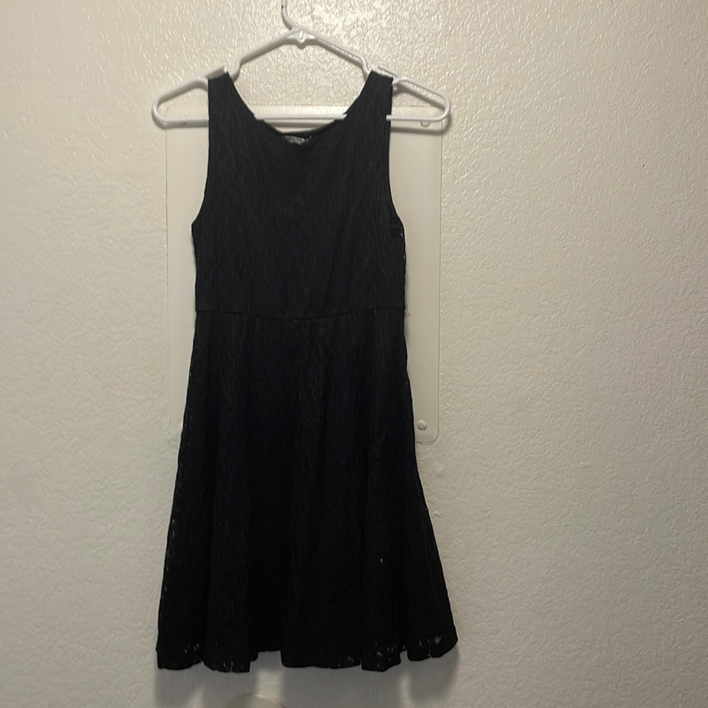 Women’s black shirt dress, S, Hidden Heart.